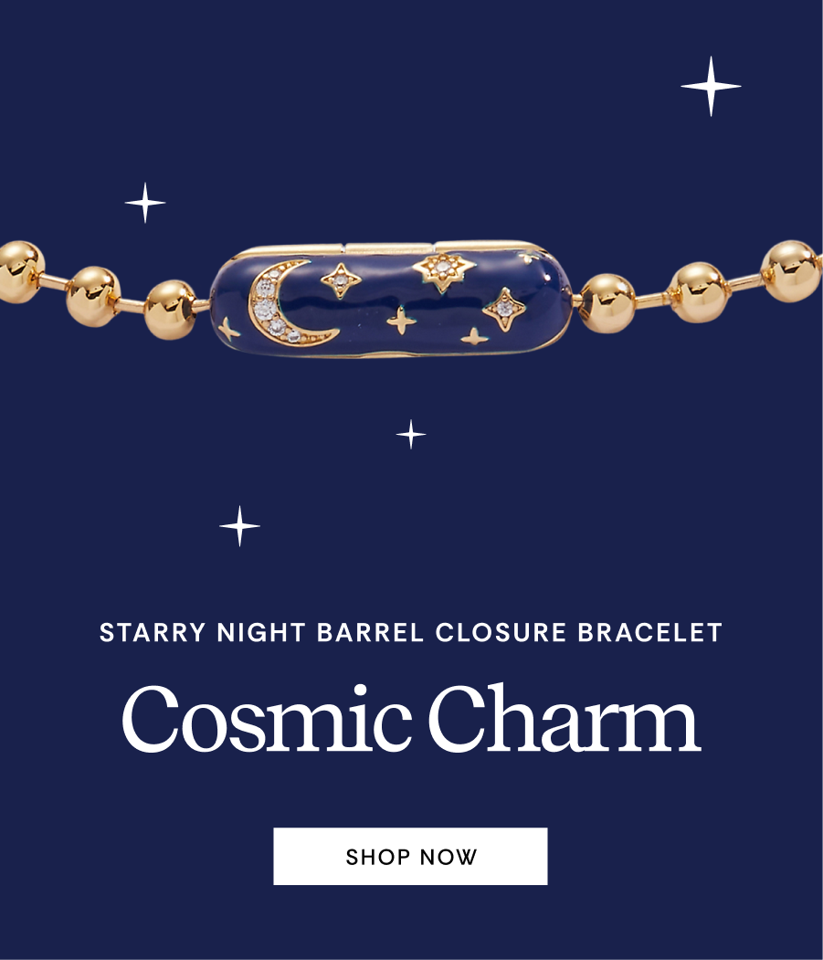 Starry Night Barrel Closure Bracelet Cosmic Charm | SHOP NOW