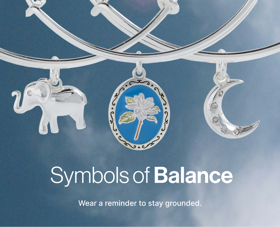 Symbols of Balance | Wear a reminder to stay grounded.