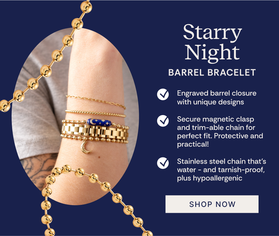 Starry Night Barrel Bracelet | SHOP NOW