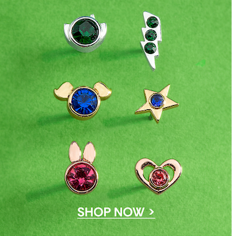 THE POWERPUFF GIRLS™ Mismatch Stud, Set of 3 | SHOP NOW