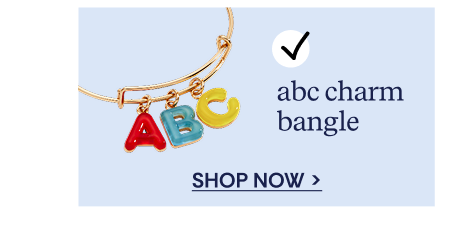 ABC CHARM BANGLE | SHOP NOW