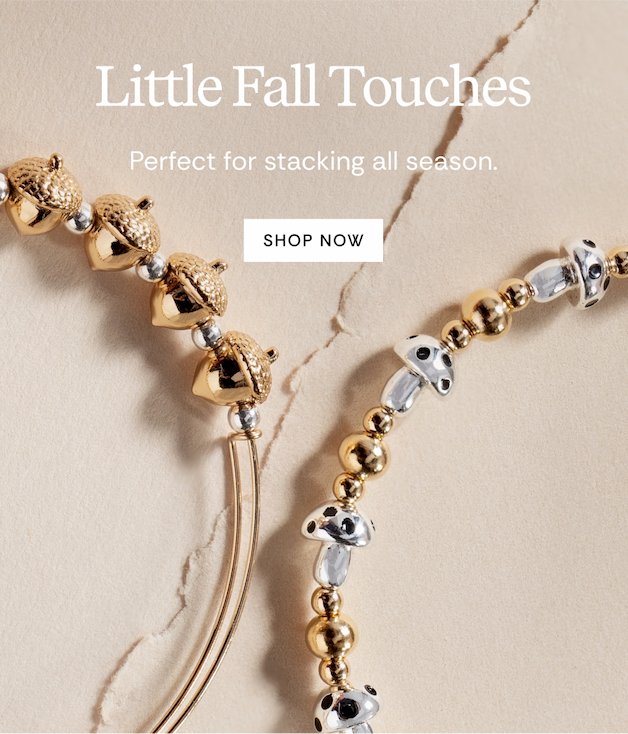 Little Fall Touches | Perfect for stacking all season. | SHOP NOW