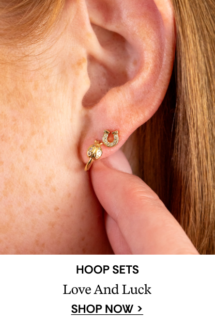 Love and Luck Set of 3 Stud & Hoop Earrings | SHOP NOW