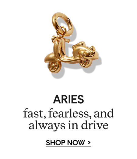 ARIES | fast, fearless, and always in drive | SHOP NOW