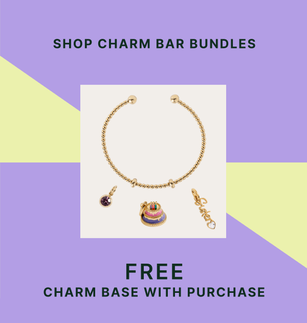 Shop Charm Bar Bundles | FREE Charm Base With Purchase