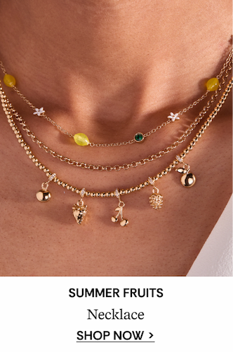 Summer Fruits Charm Necklace | SHOP NOW