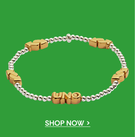 UNO™ Reverse Symbol Stationed Stretch Bracelet | SHOP NOW