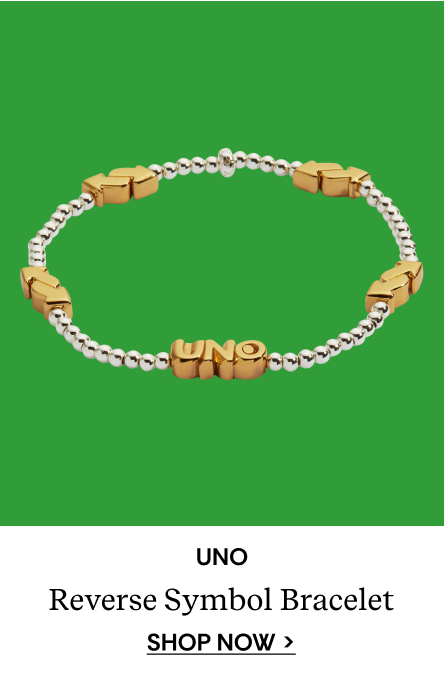 UNO™ Reverse Symbol Stretch Bracelet | SHOP NOW