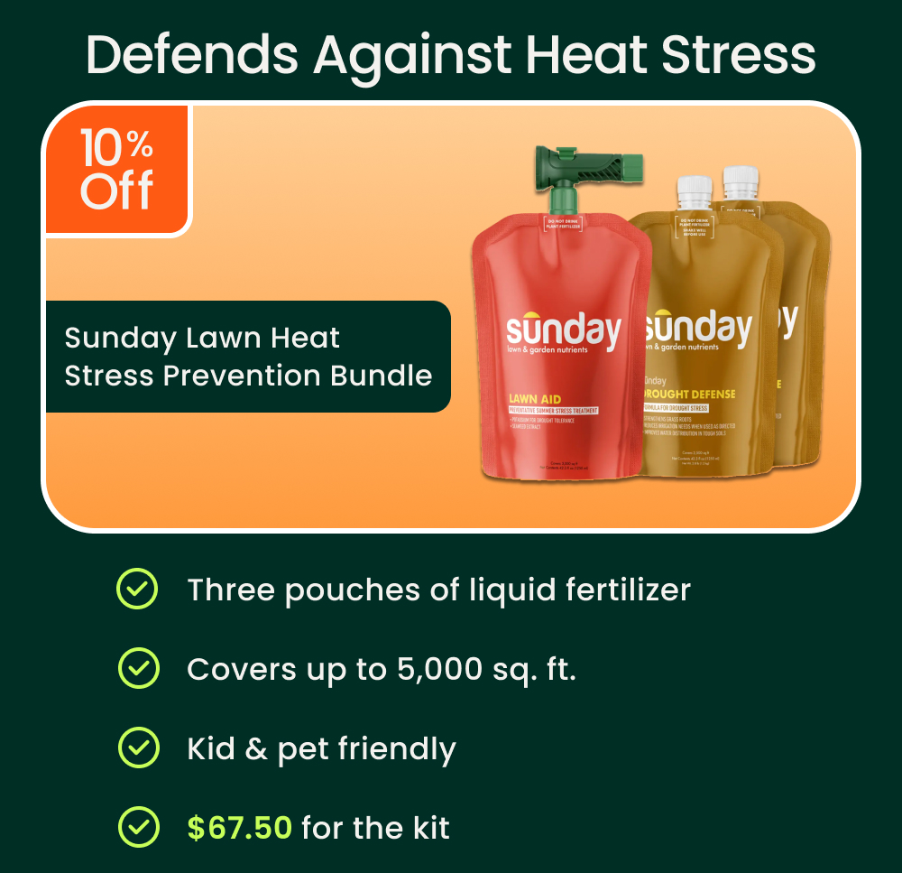 Sunday Lawn Heat Stress Prevention Bundle
