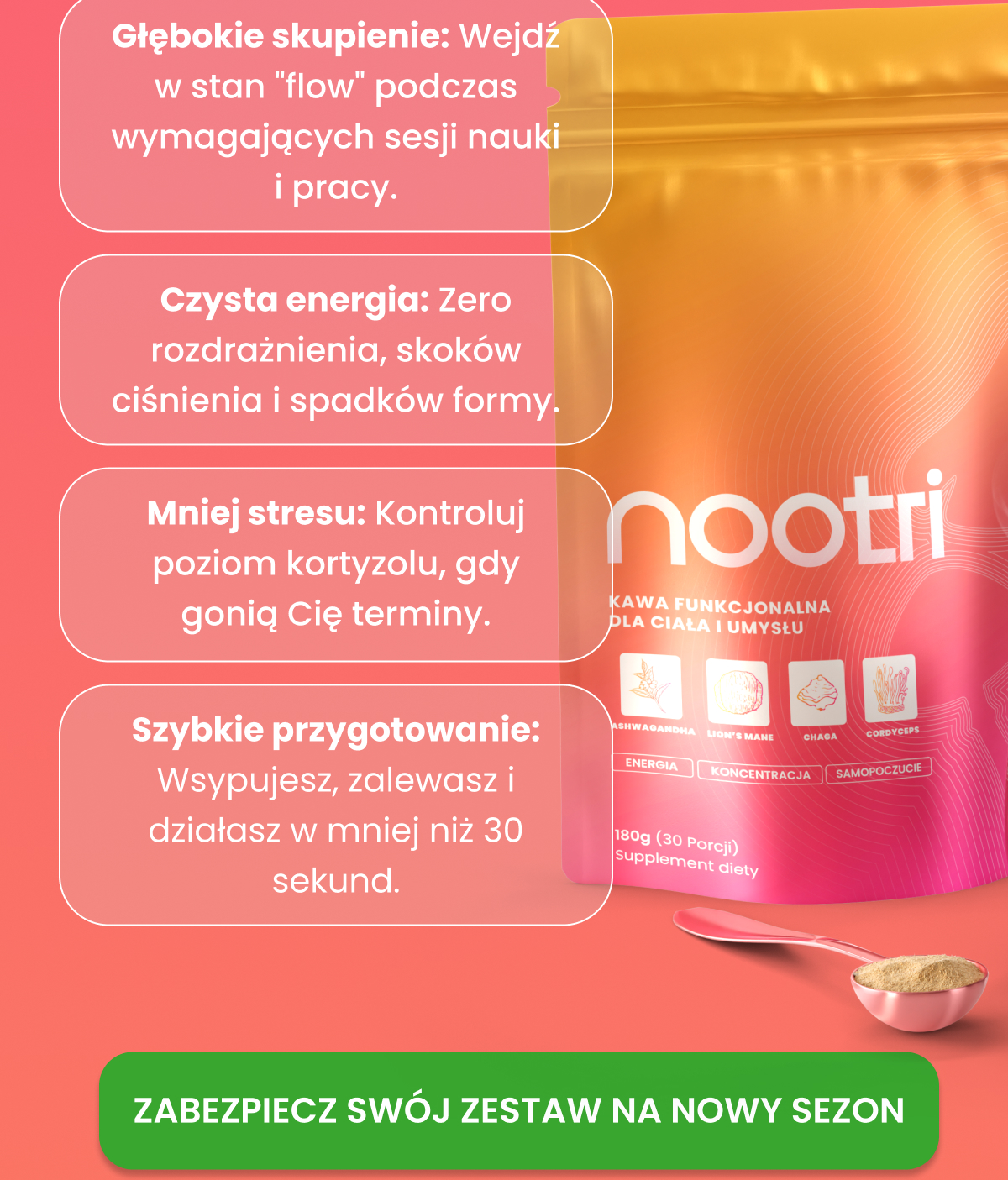 Korzyści kawy Nootri