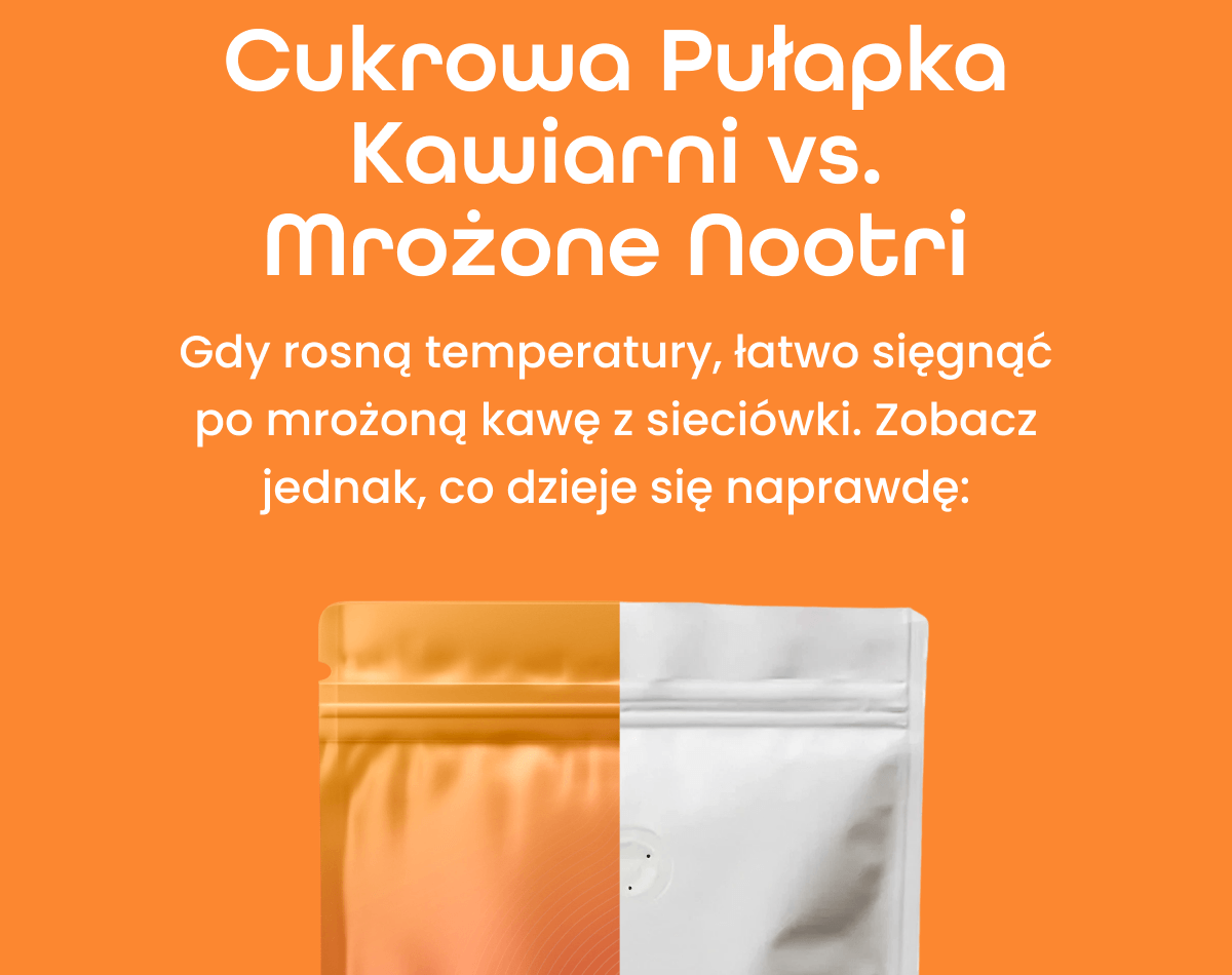 Cukrowa Pułapka Kawiarni vs. Mrożone Nootri