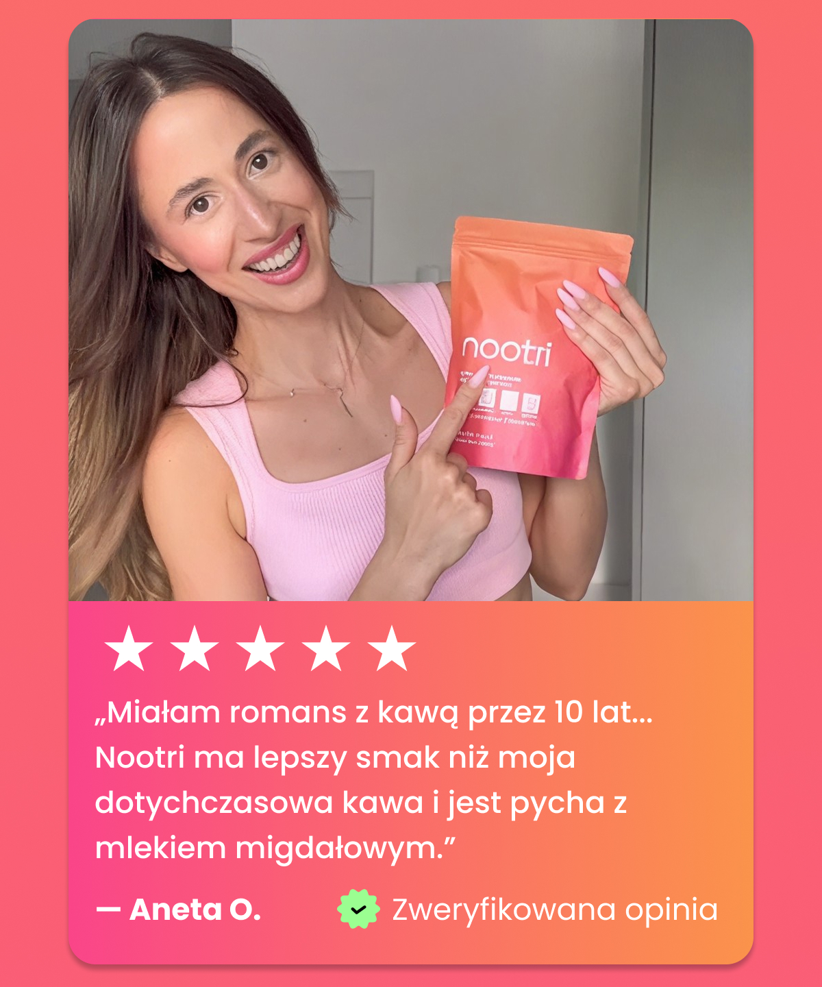 Miałam romans z kawą przez 10 lat...