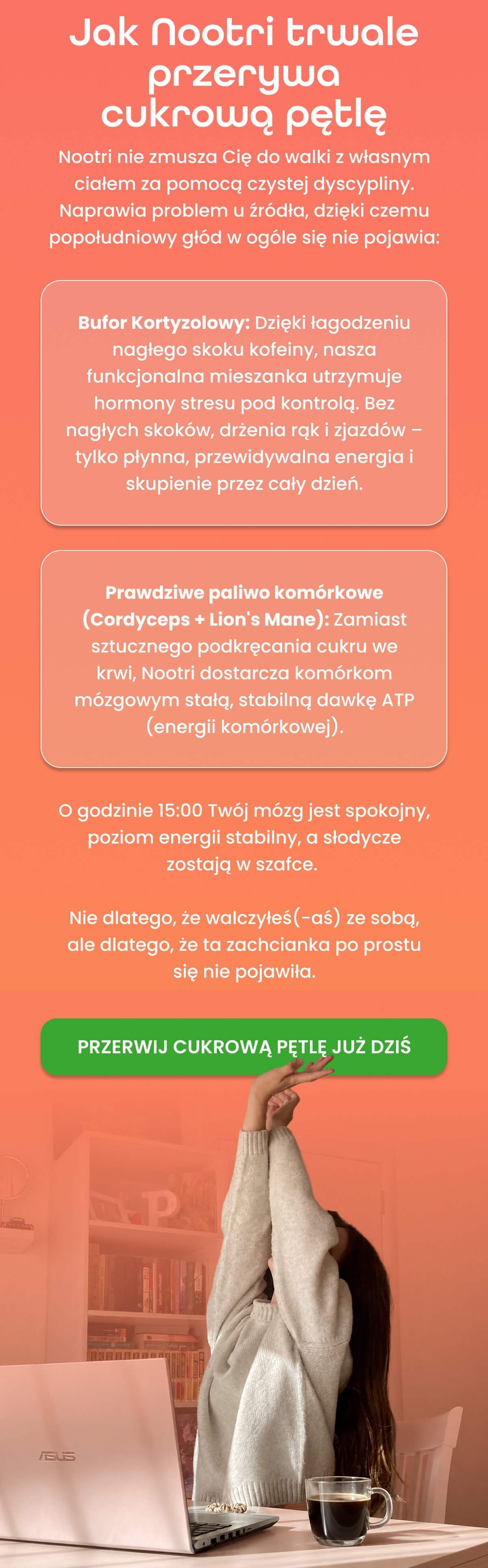 Jak Nootri trwale przerywa cukrową pętlę