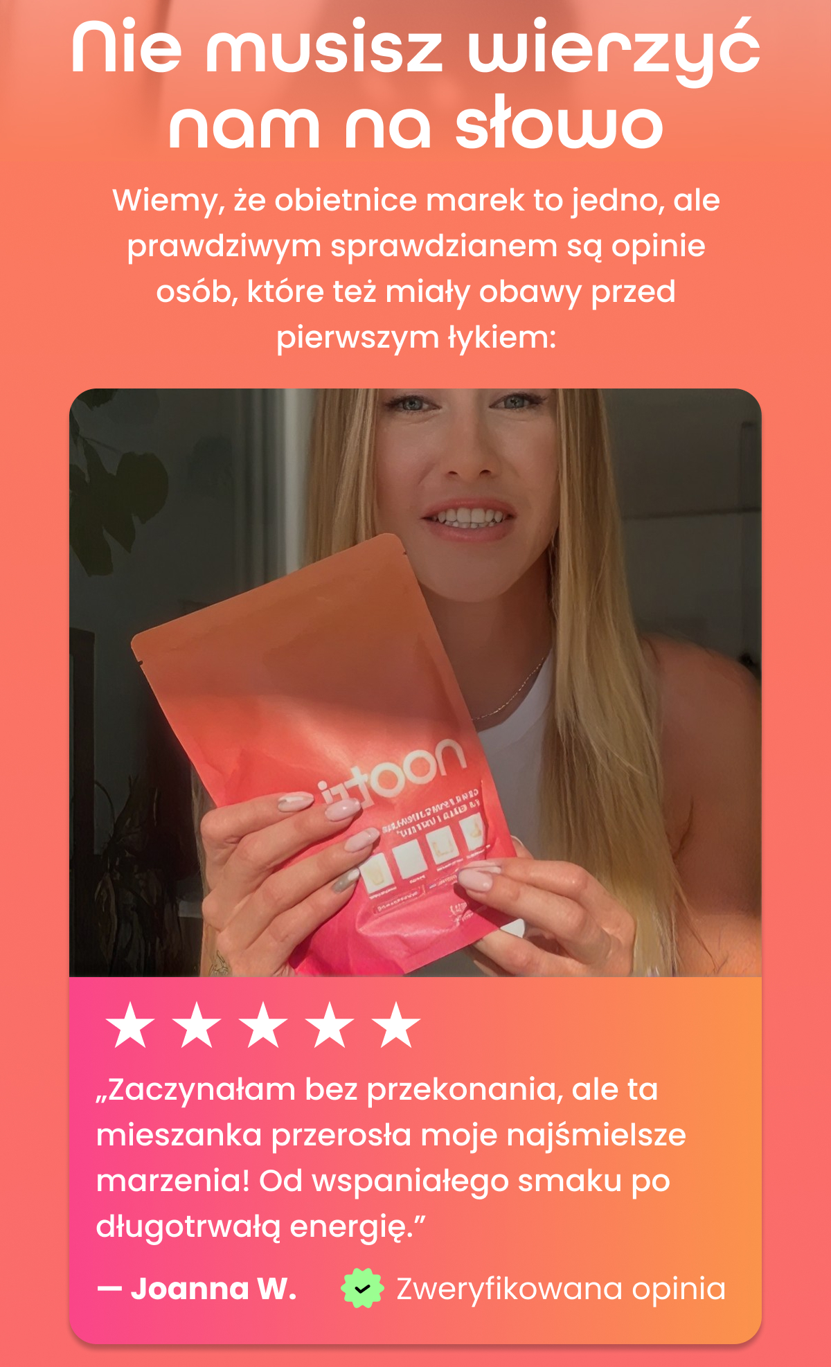 Nie Musisz Wierzyć Nam Na Słowo
