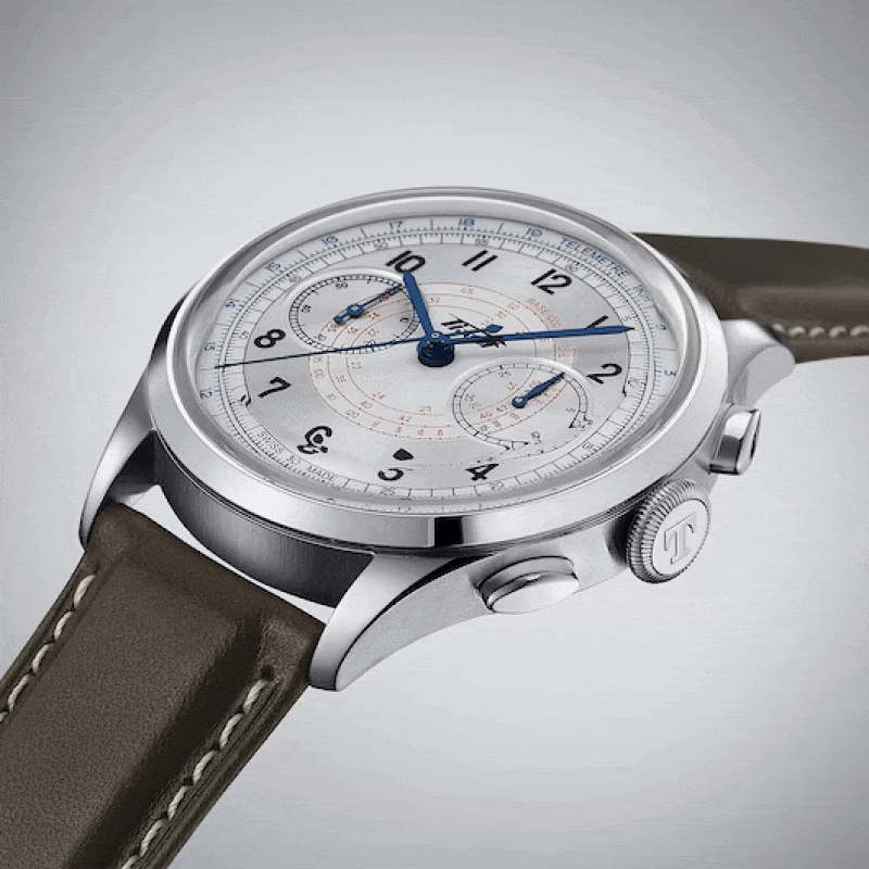 Available Now The Tissot Telemeter 1938 Chronograph Hodinkee