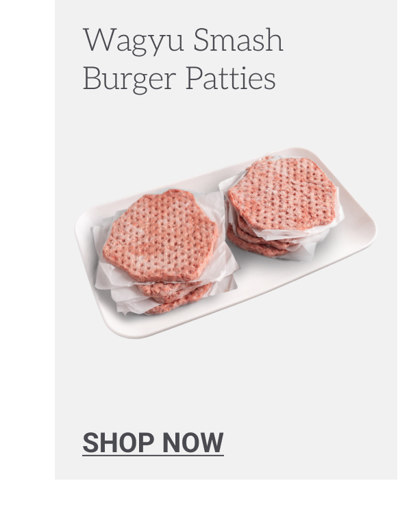 Wagyu Smash Burger Patties