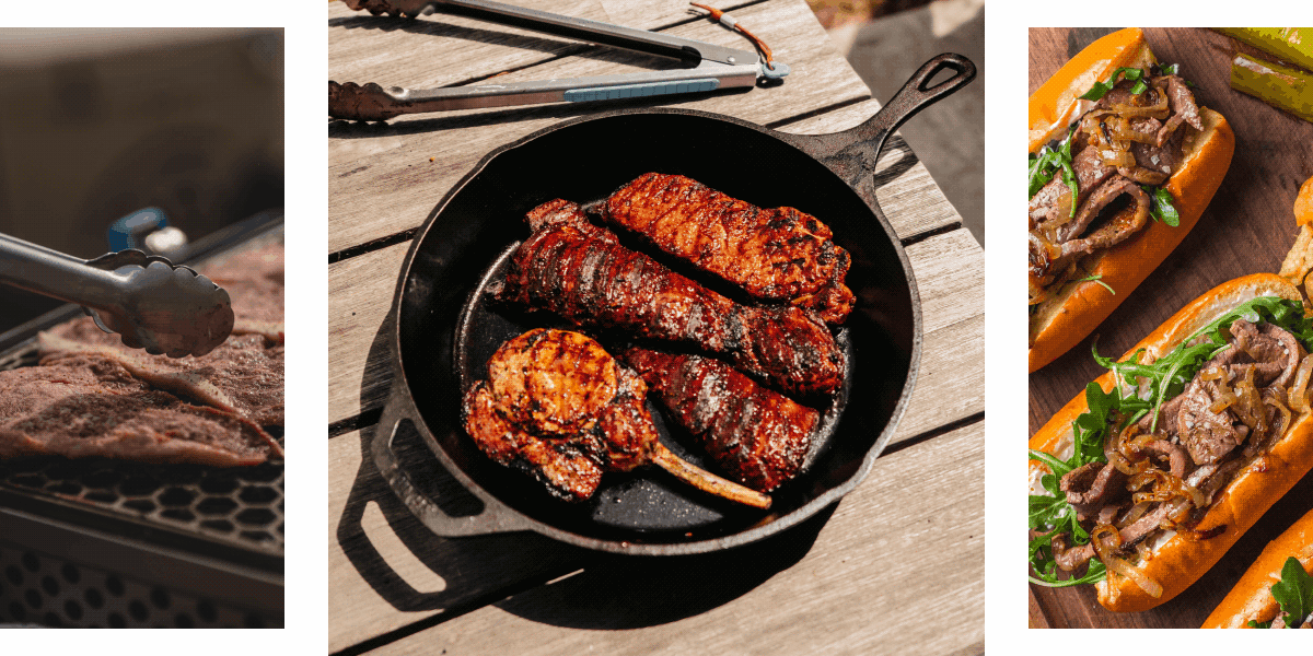 Summer grilling banner