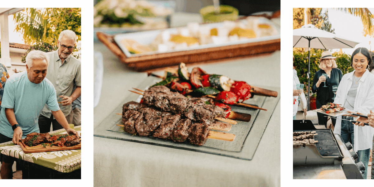 Hero image family grilling