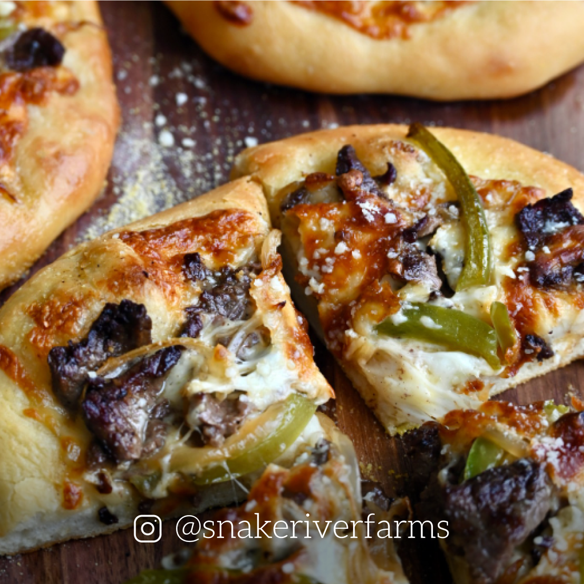 Instagram snakeriverfarms pizza image