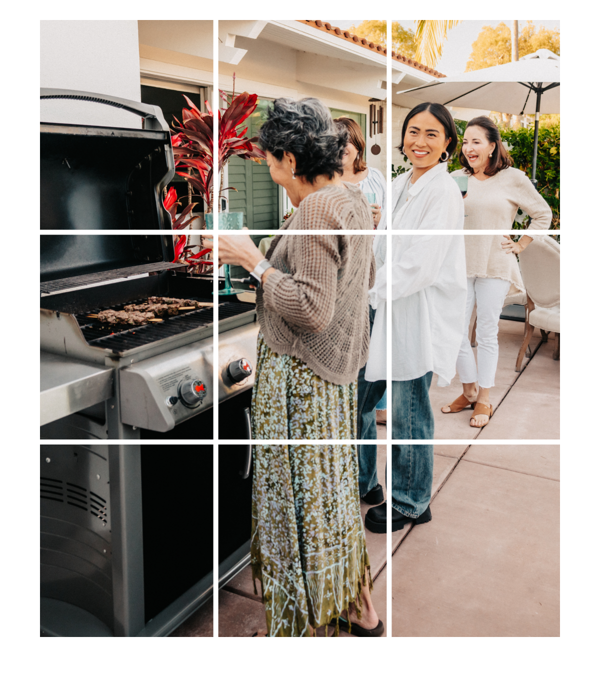 Lifestyle photo grid