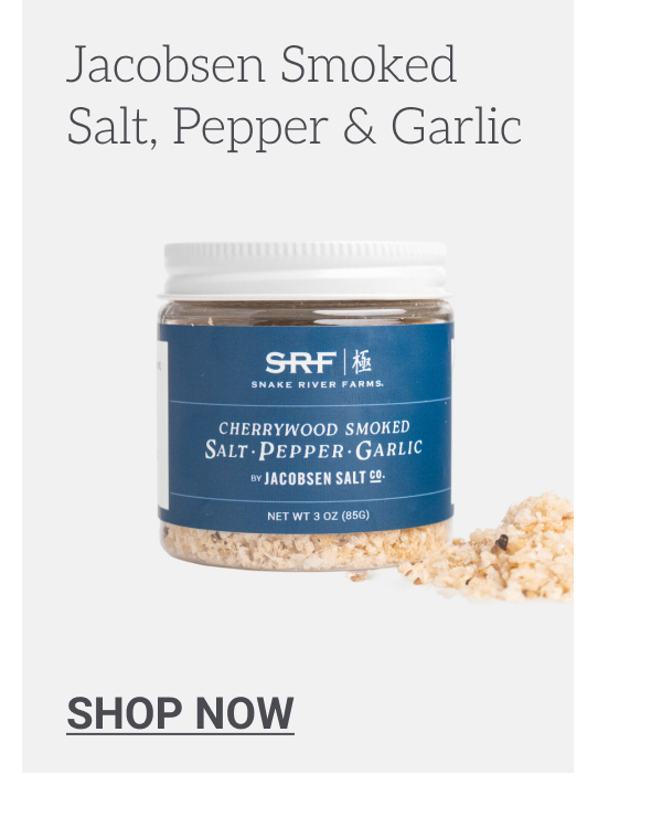 Jacobsen Smoked Salt Pepper Garlic