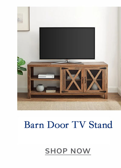 Barn Door TV Stand | SHOP NOW
