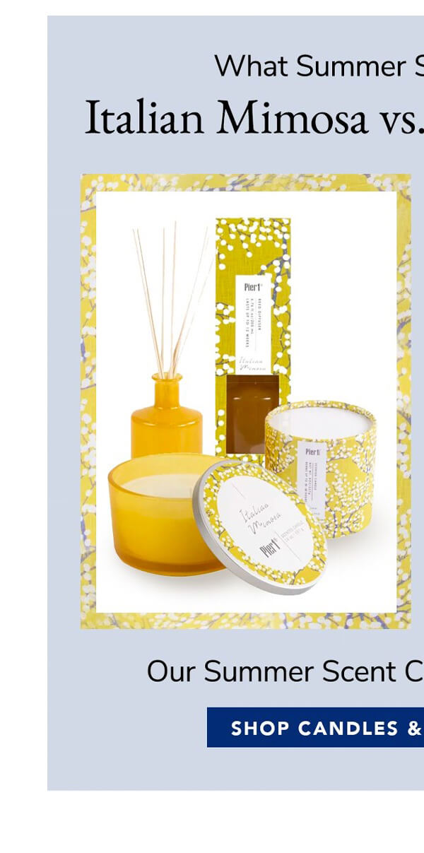 What summer scent are YOU? Italian Mimosa | SHOP NOW