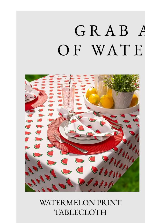 Watermelon Print Tablecloth | SHOP NOW