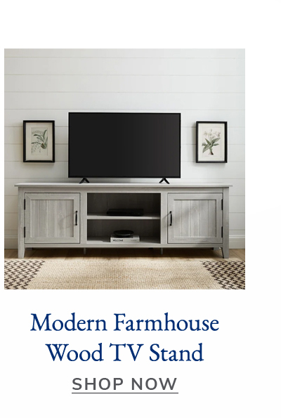 70' Modern Farmhouse Wood TV Stand | SHOP NOW