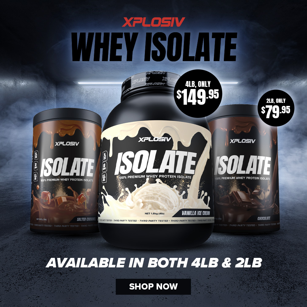 NEW Xplosiv CARAMEL White Chocolate NZ Whey! 🤤 Xplosiv Supplements