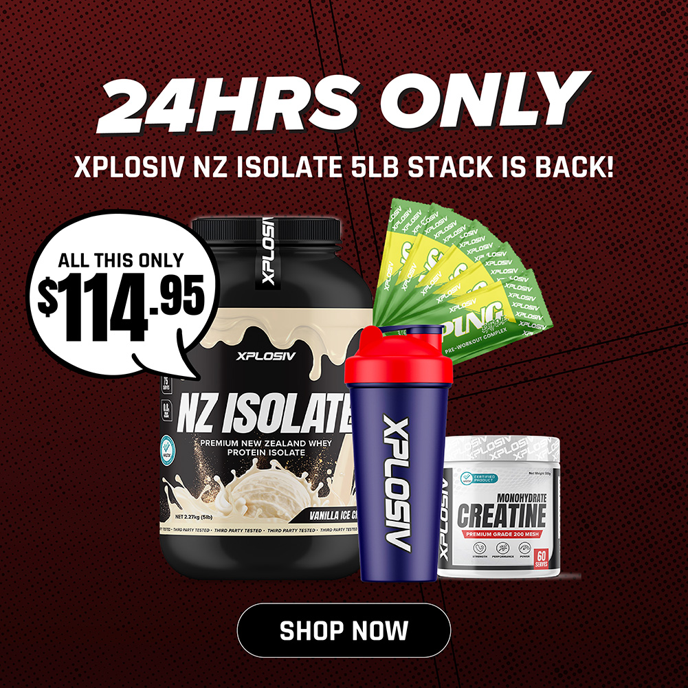 BUCKED UP has arrived in NZ at Xplosiv! 🦌💪 Xplosiv Supplements