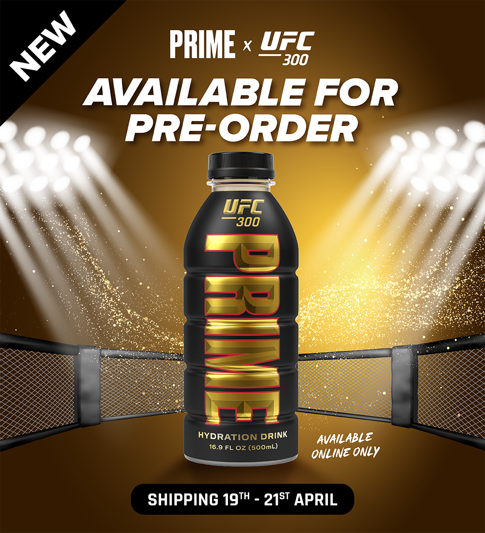NEW UFC300 x PRIME flavour! 🔔🥊 Xplosiv Supplements