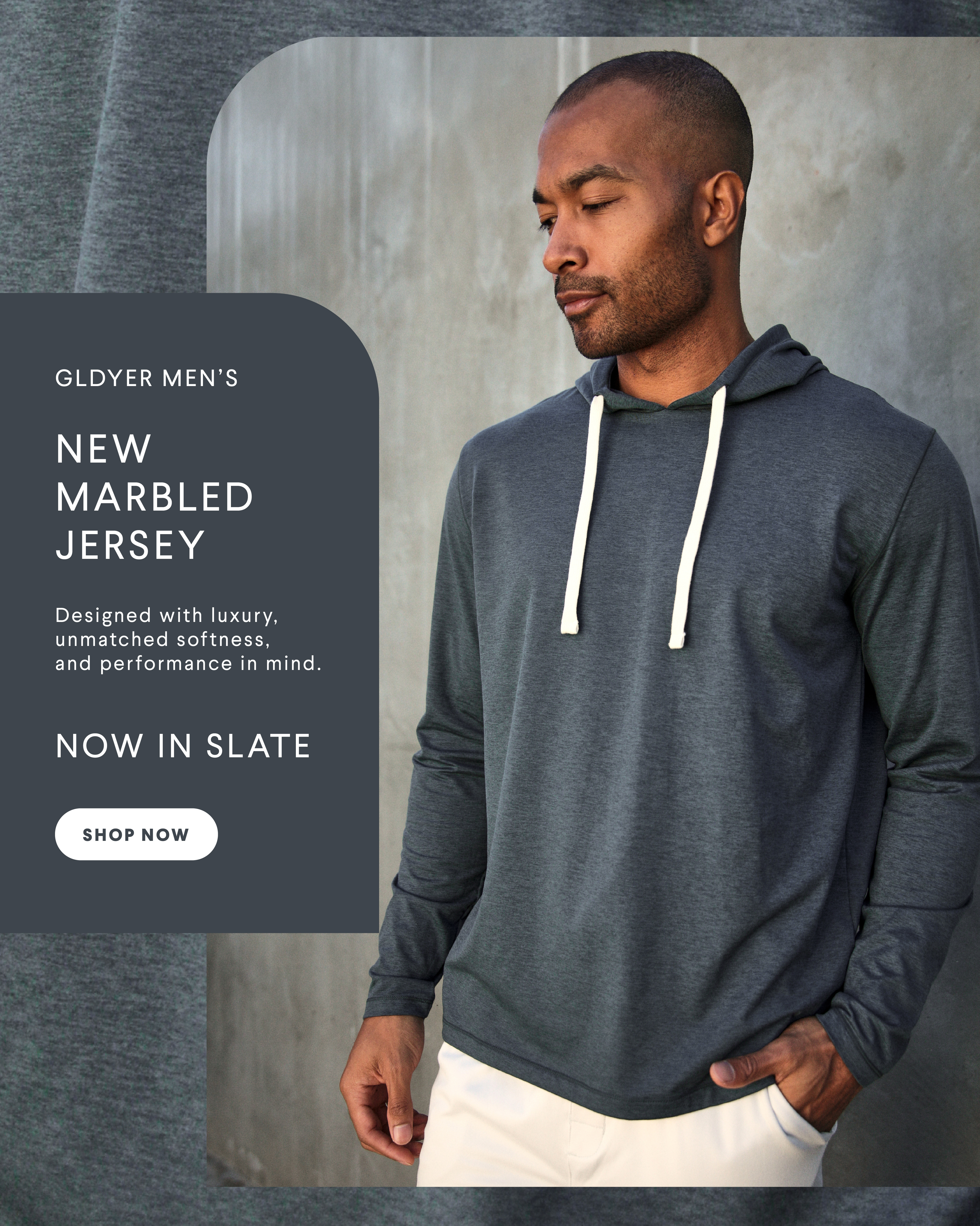 Bedford Hoodie in Slate