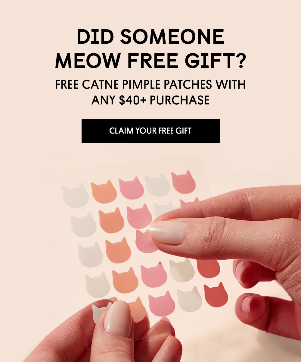 Free Catne Pimple Patches with $40+ Purchase
