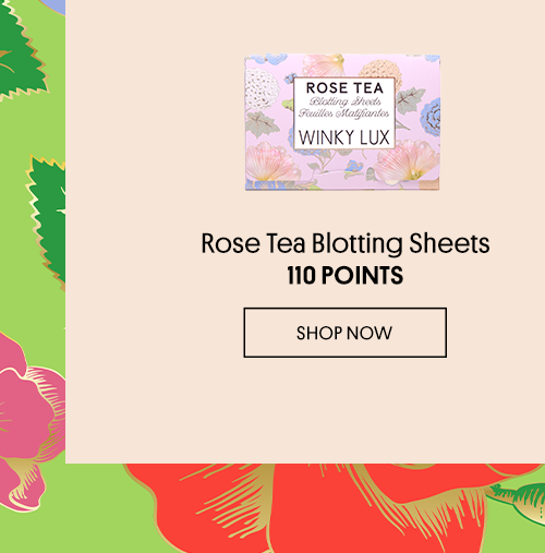 Rose Tea Blotting Sheets