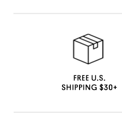 Free U.S Shipping $30+