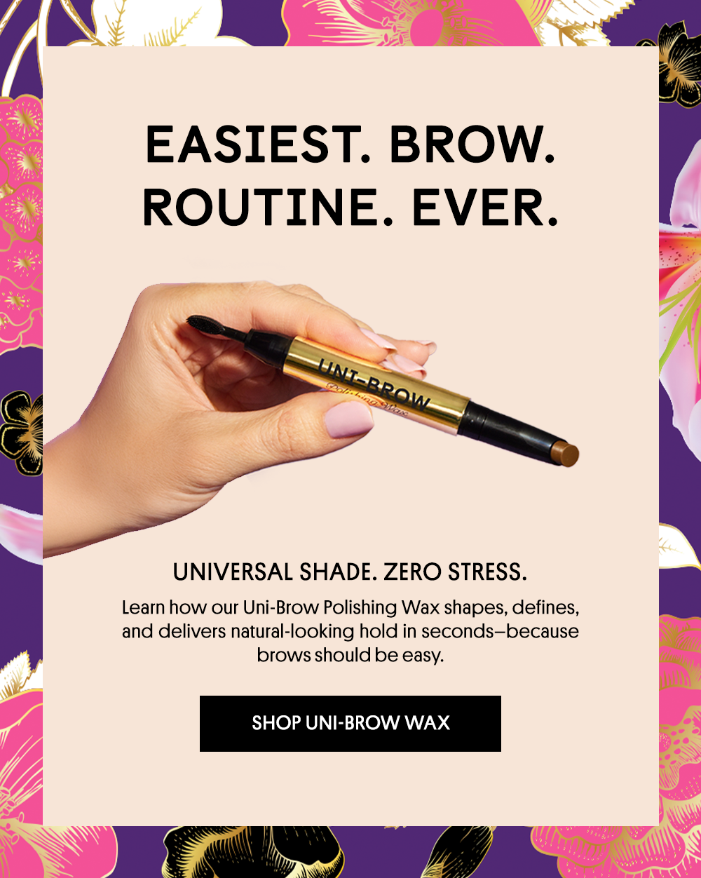 Easiest. Brow. Routine. Ever.