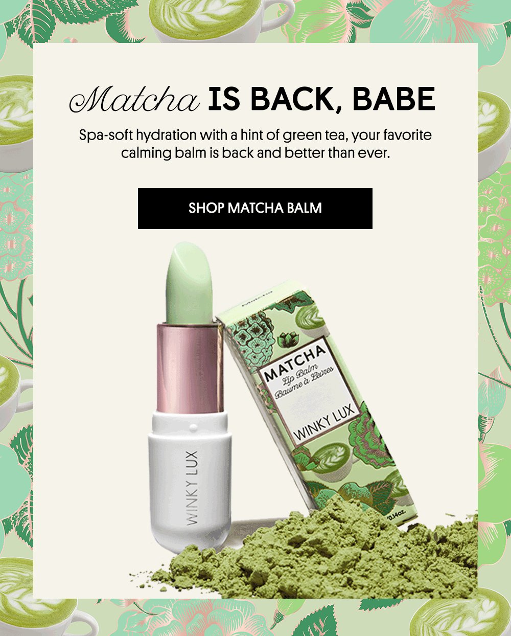 Shop Matcha Balm