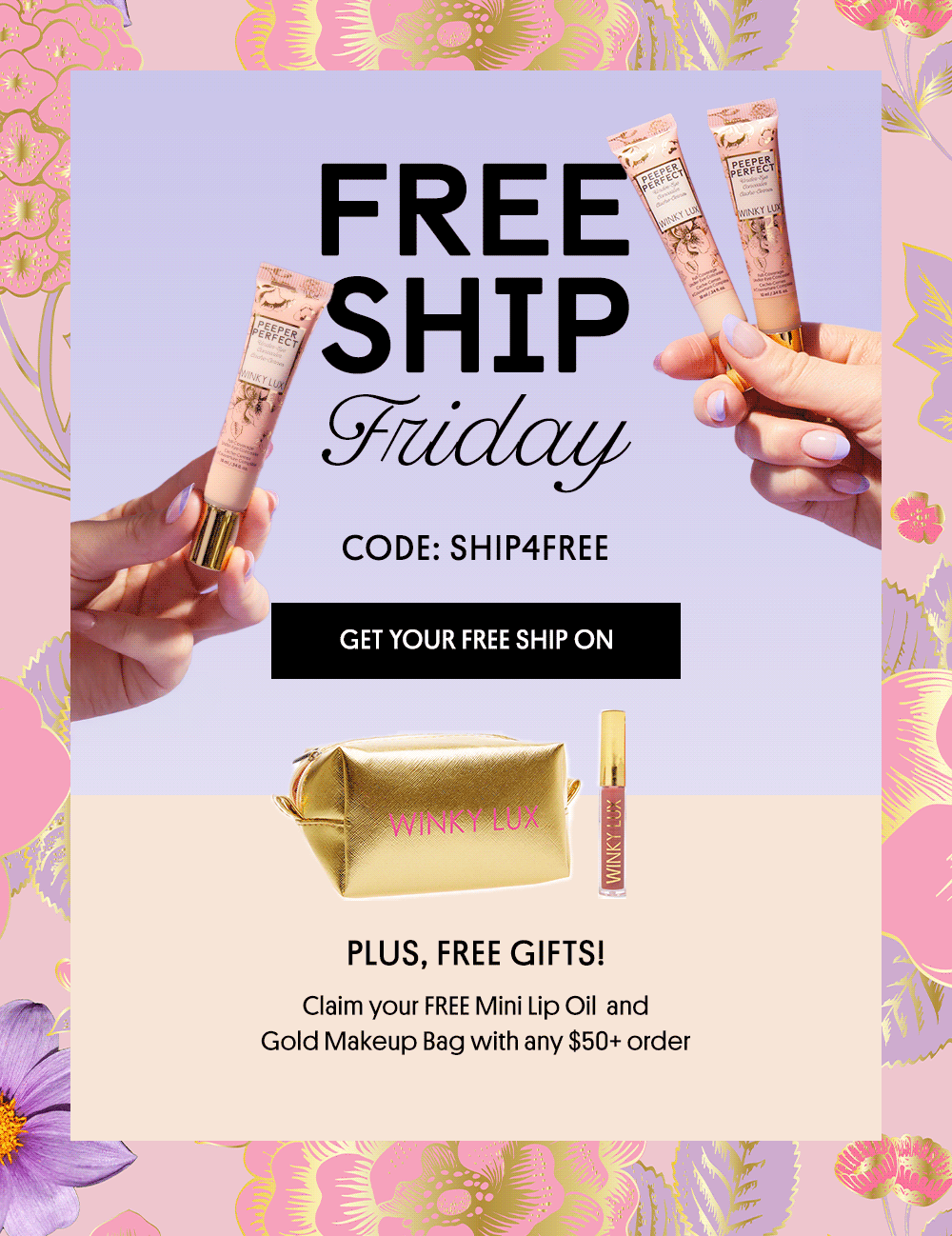 Free Ship Friday