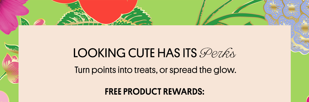 Looking Cute Has It's Perks