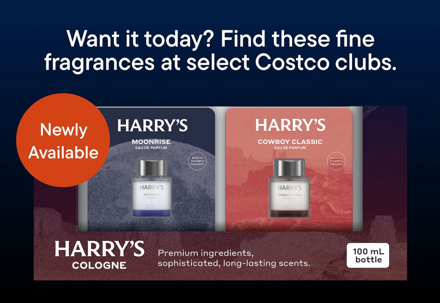 Want it today? Find these fine fragrances at select Costco clubs