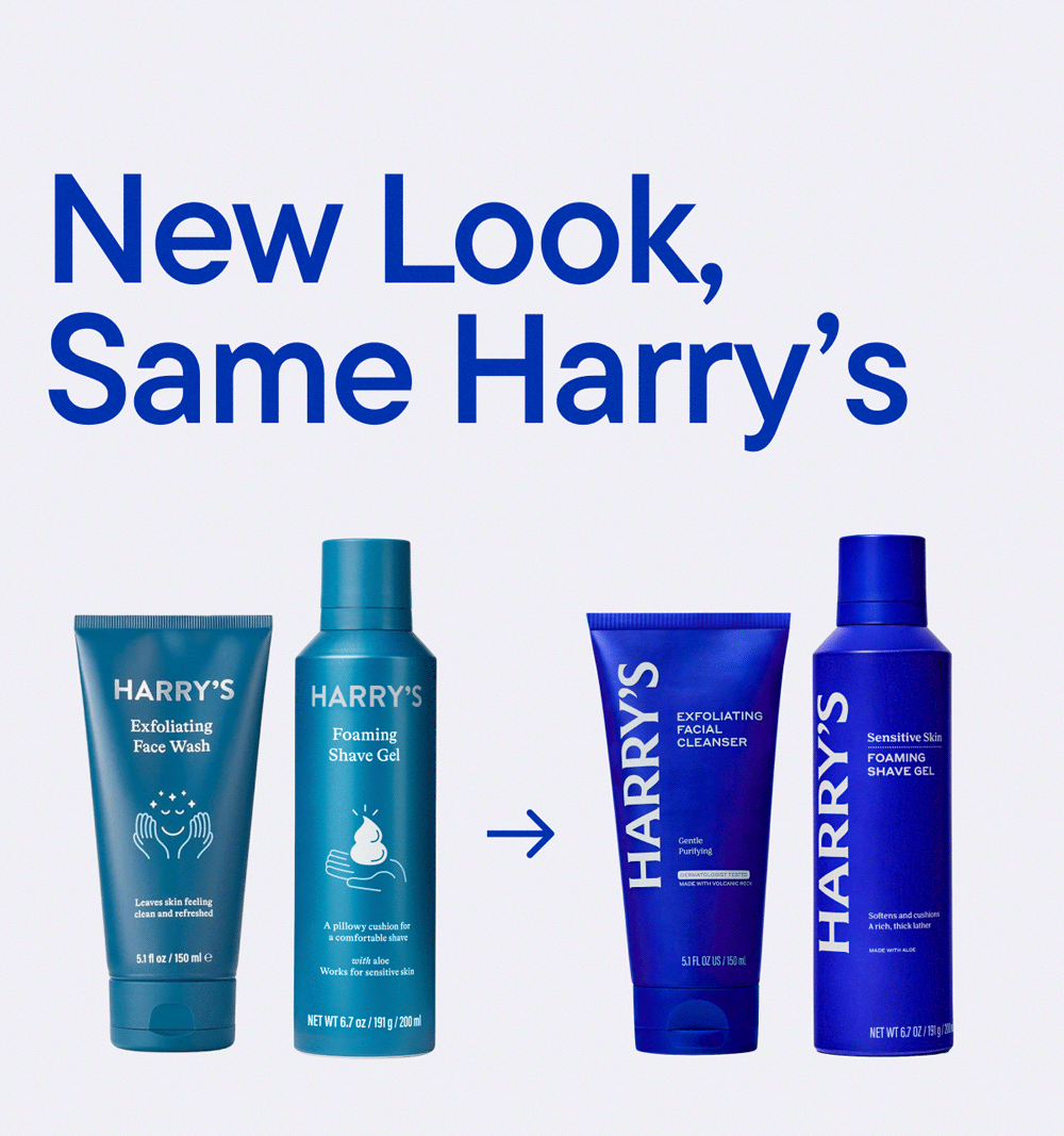 New Look, Same Harry's