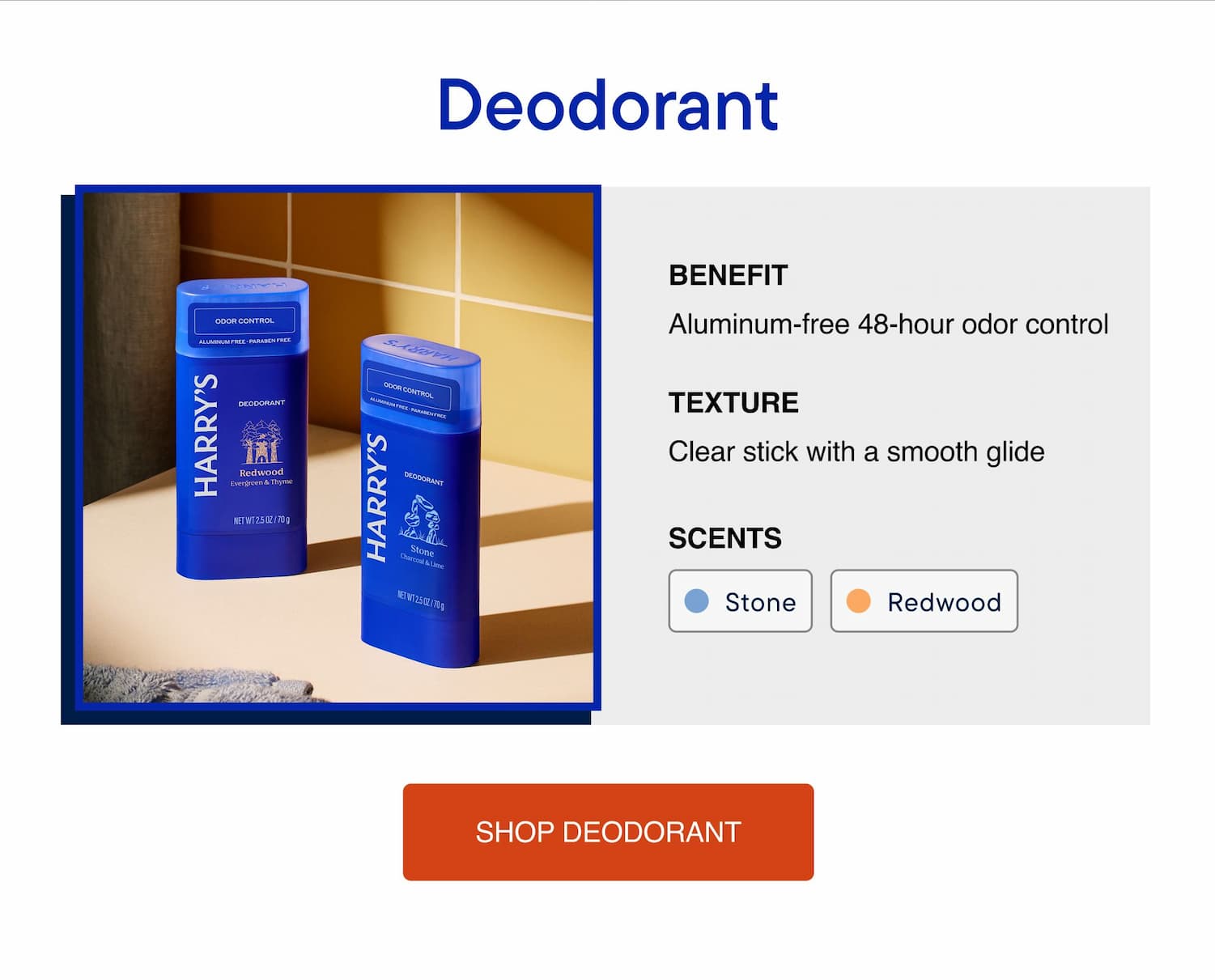 Shop Deodorant