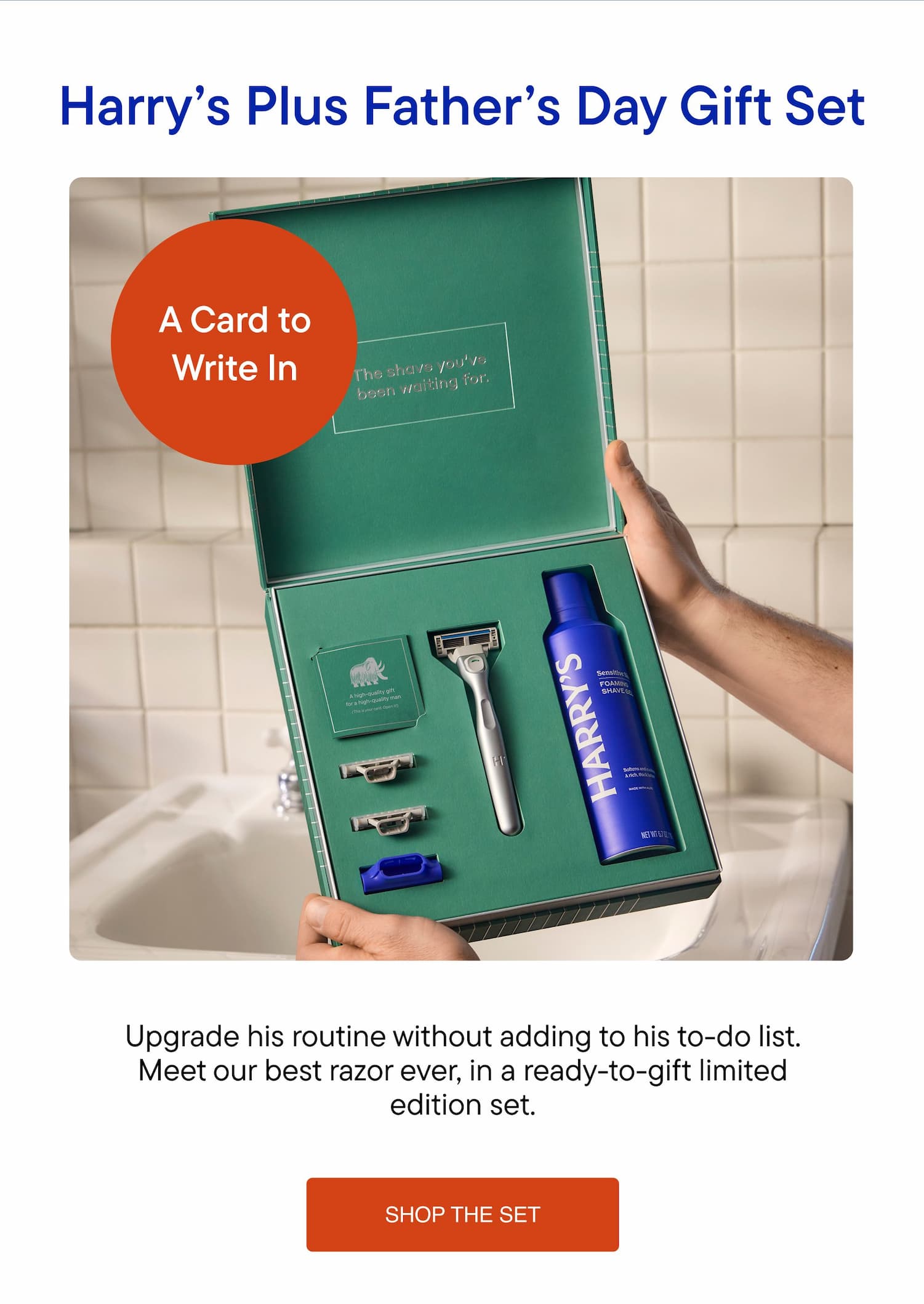 Harry's Plus Father's Day Gift Set