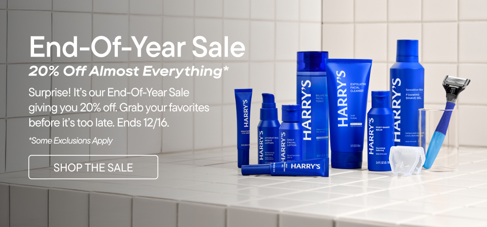 End-Of-Year Sale. 20% off Almost Everything* Surprise! It's our End-Of-Year Sale giving you 20% off. Grab your favorites before it's too late. Ends 12/16. *Some Exclusions Apply. Shop the sale.