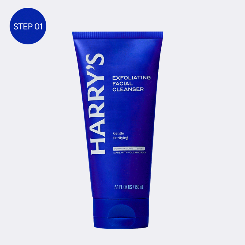 Step 01 Exfoliating Facial Cleanser
