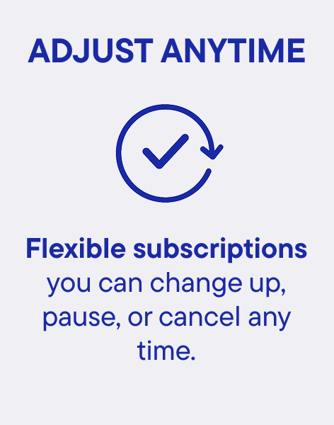 Adjust Anytime Adjust Anytime