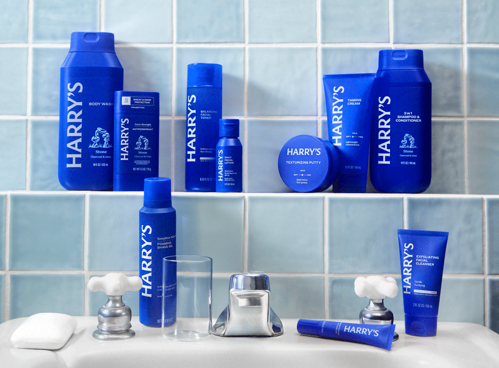 Harry's Product on Shelf