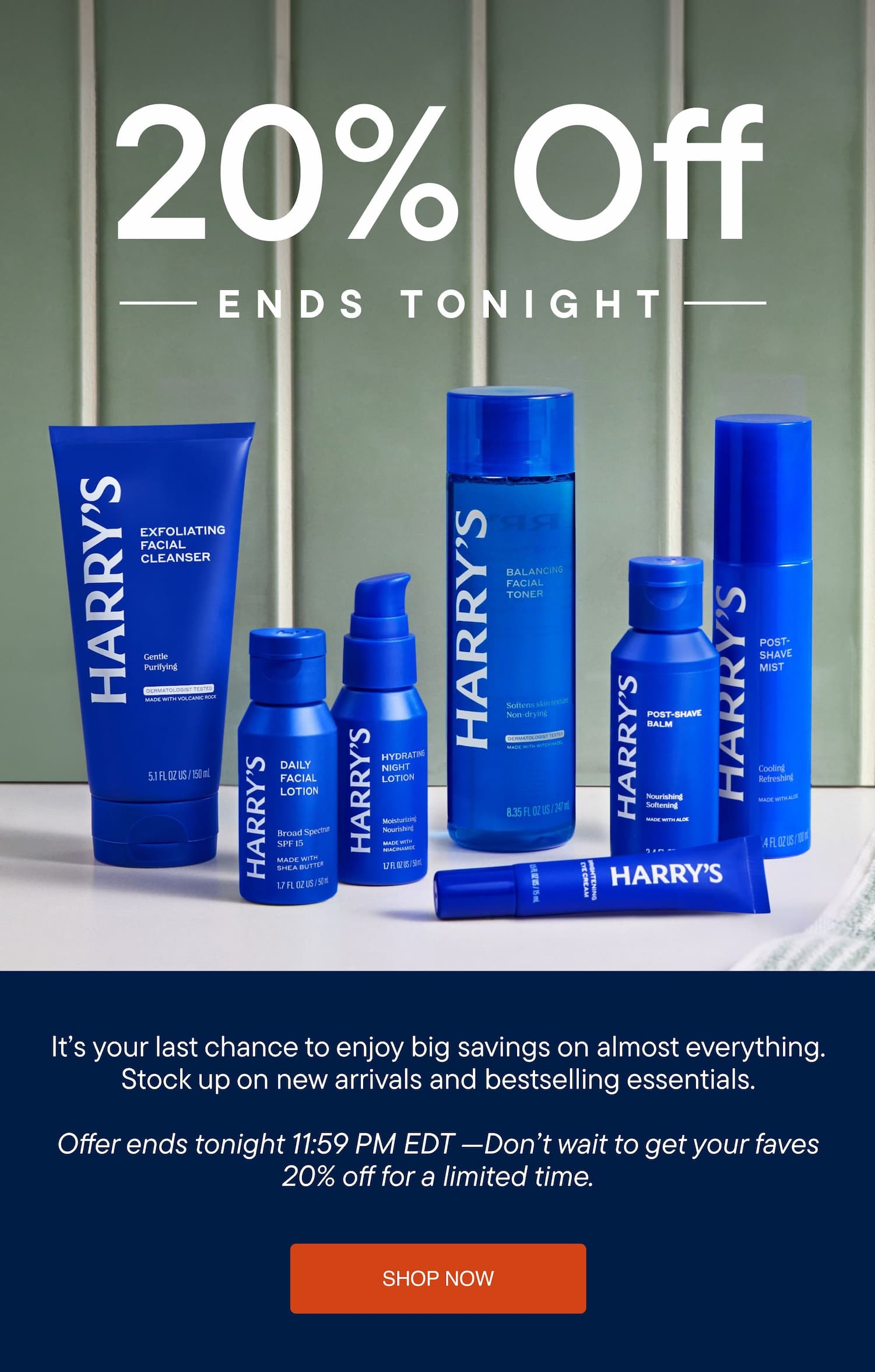 This Weekend Only - 20% off almost everything. For a limited time only, save on almost everything- from every day essentials to new arrivals. Shop Now