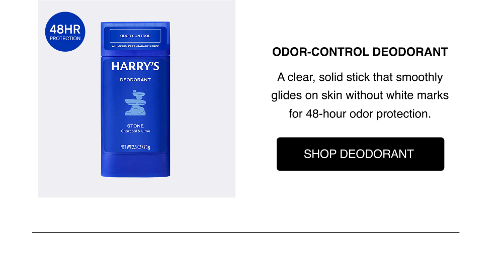 Odor Control Deodorant